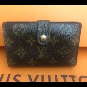 Authentic Louis Vuitton French wallet monogram